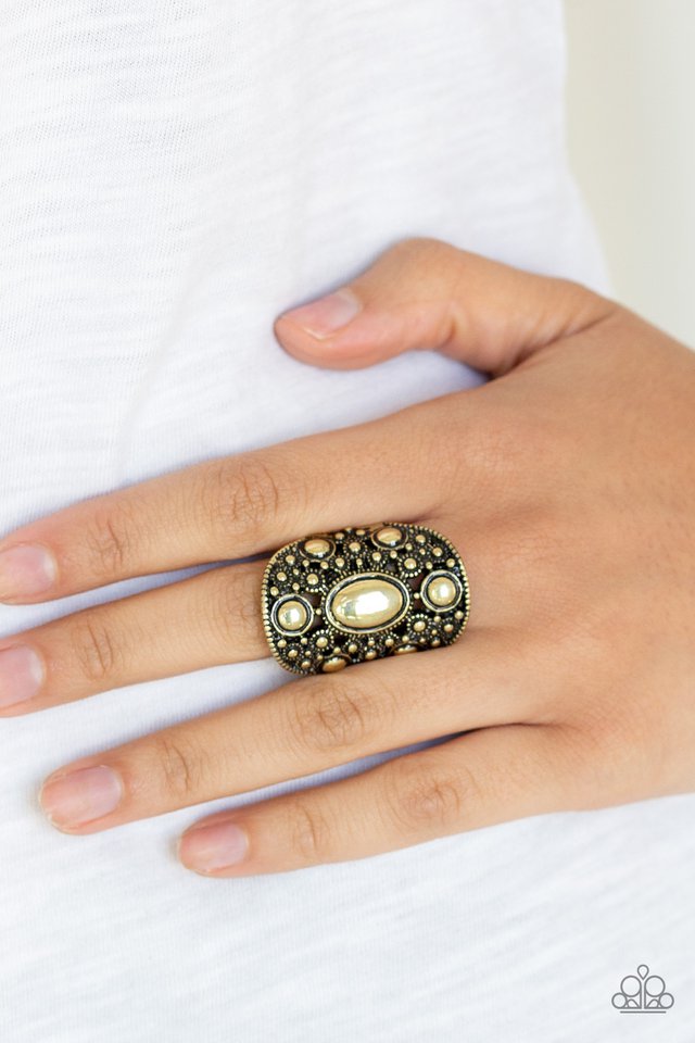 Paparazzi Accessories ❋Maven Haven - Brass Ring❋ Flat Rate Ship $4.50❋