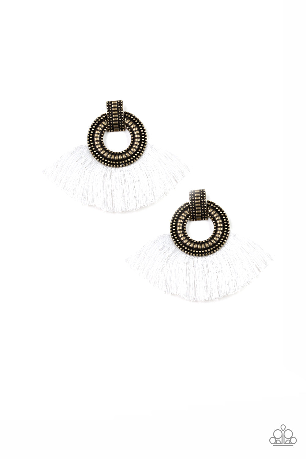 brought✽to✽you✽by✽blingflingbykat✽i-am-spartacus-brass-post earrings✽paparazzi-accessories