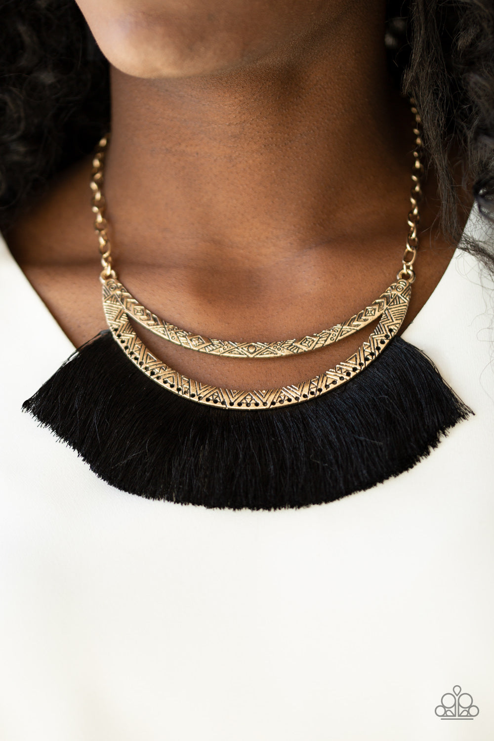 Paparazzi Accessories ✽ The MANE Event - Gold Necklace✽Flat Rate Ship $4.50✽