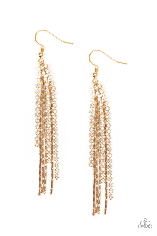 brought✽to✽you✽by✽blingflingbykatred-carpet-bombshell-gold-earrings✽paparazzi-accessories