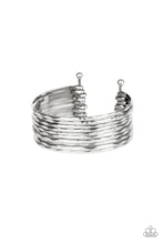 Load image into Gallery viewer, brought-to-you-by-blingflingbykat-stacked-shimmer-silver-bracelet-paparazzi-accessories
