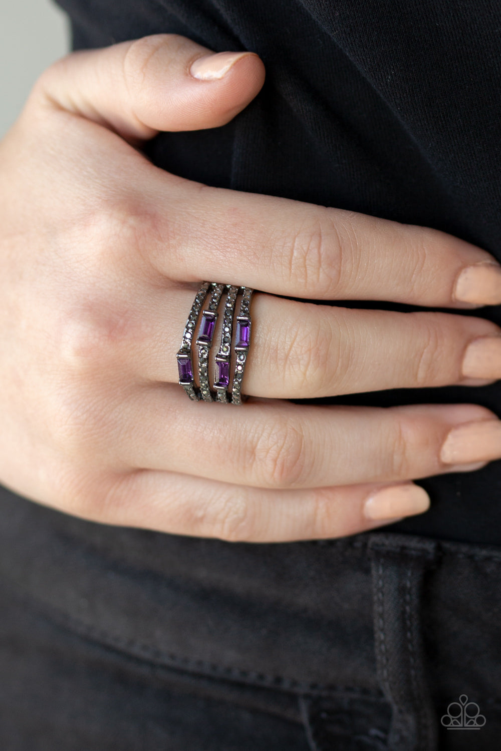 Paparazzi Accessories ✽ Royal Reflections - Purple Ring✽Flat Rate Ship $4.50✽