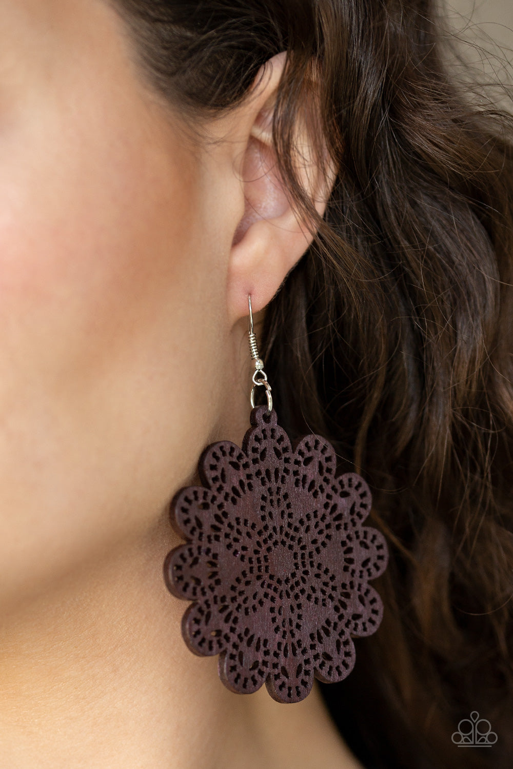 Paparazzi Accessories ✽ Coachella Cabaret - Brown Earrings✽Flat Rate Ship $4.50✽