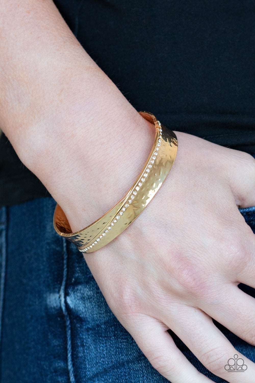 Paparazzi Accessories ✽ Bring The Bling - Gold Bracelet✽Flat Rate Ship $4.50✽