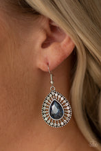 Load image into Gallery viewer, Paparazzi Accessories ✽ Limo Service - Blue Earrings✽Flat Rate Ship $4.50✽
