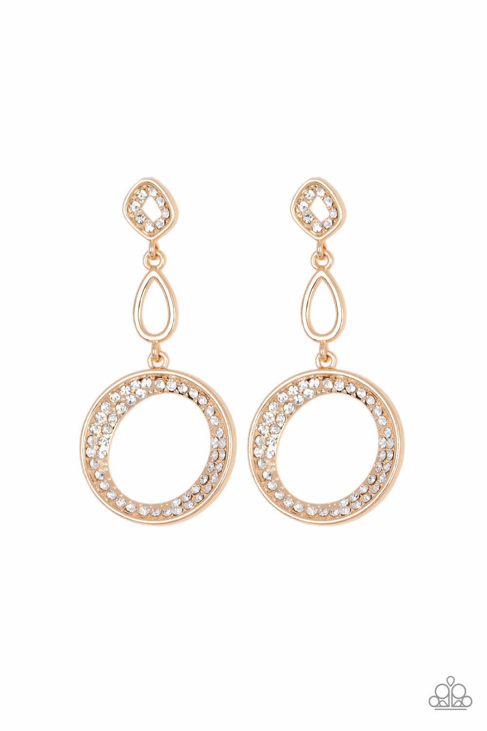 brought✽to✽you✽by✽blingflingbykat✽on-the-glamour-scene-gold-post earrings✽paparazzi-accessories