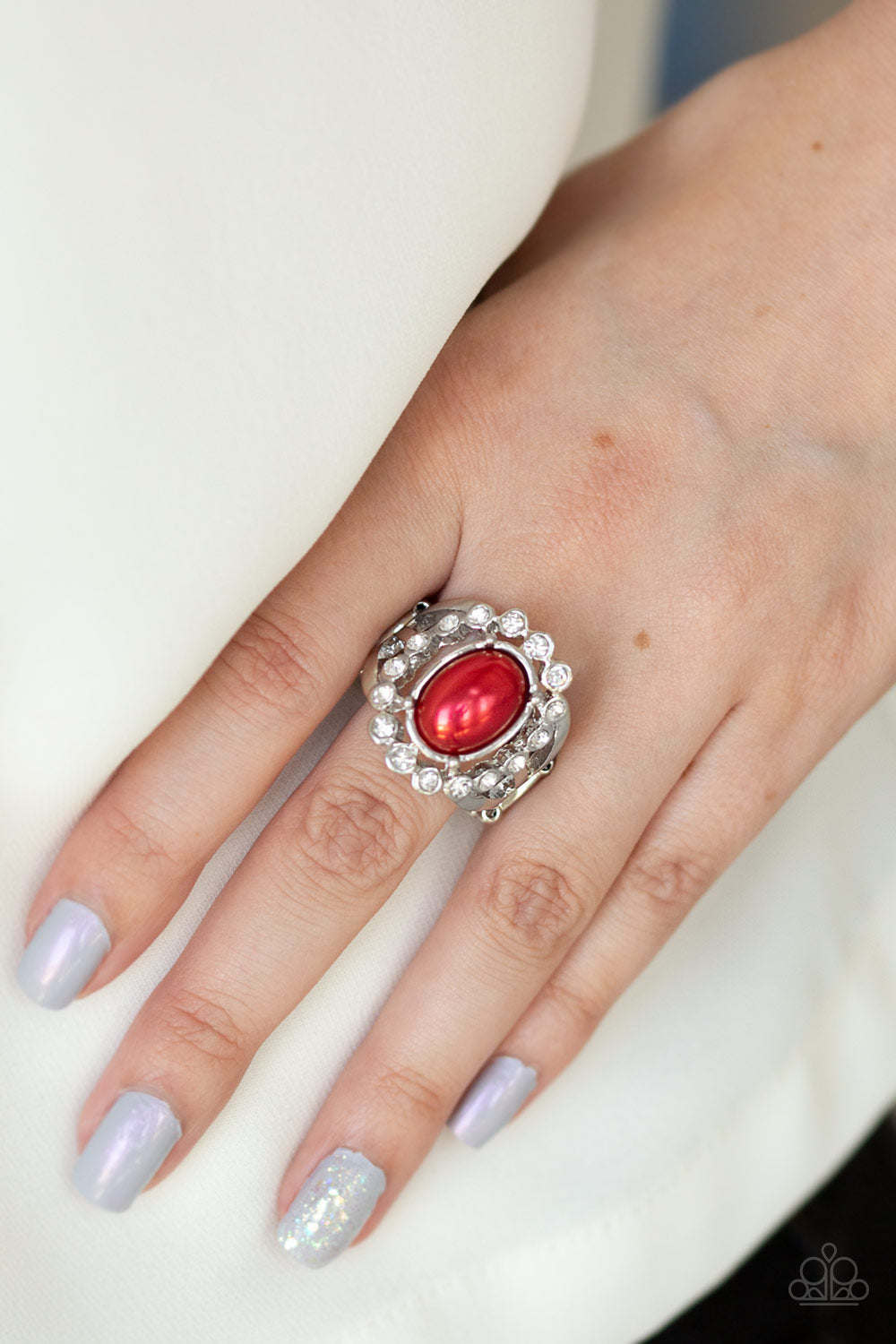 Paparazzi Accessories ✽ Sugar-Coated Splendor - Red Ring✽Flat Rate Ship $4.50✽