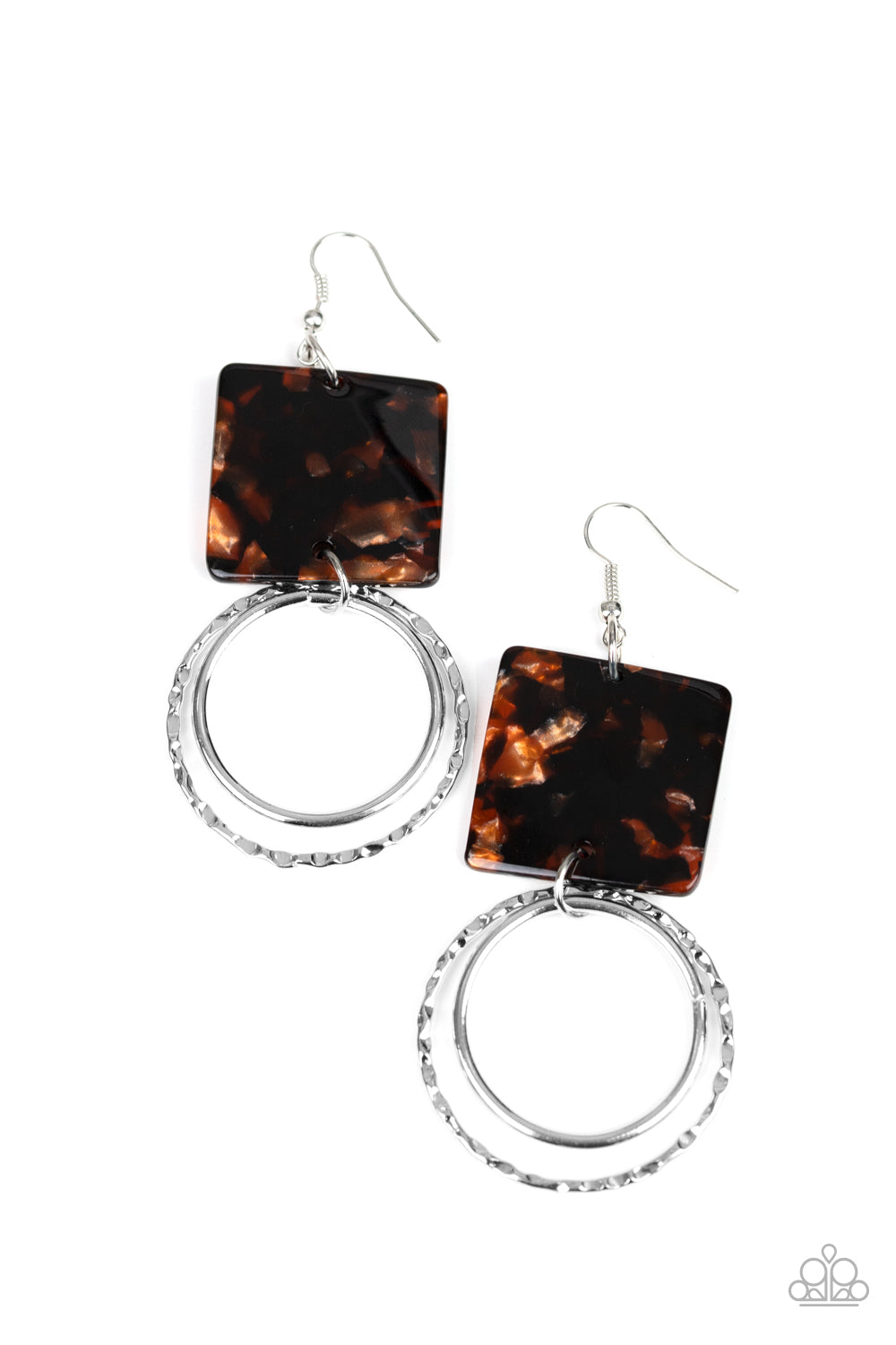 Paparazzi Accessories ✽ Maven Maker - Black Earrings✽Flat Rate Ship $4.50✽