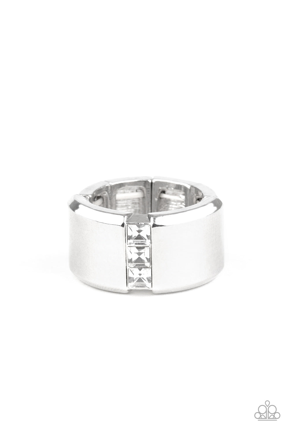 brought✽to✽you✽by✽blingflingbykat✽the-graduate-white-ring✽paparazzi-accessories