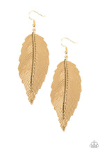 Load image into Gallery viewer, brought✽to✽you✽by✽blingflingbykat✽lookin-for-a-flight-gold-earrings✽paparazzi-accessories
