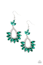 Load image into Gallery viewer, brought✽to✽you✽by✽blingflingbykat✽extra-exquisite-green-earrings✽paparazzi-accessories
