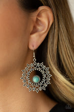 Load image into Gallery viewer, Paparazzi Accessories ✽ Wreathed in Whimsicality - Blue Earrings✽Flat Rate Ship $4.50✽
