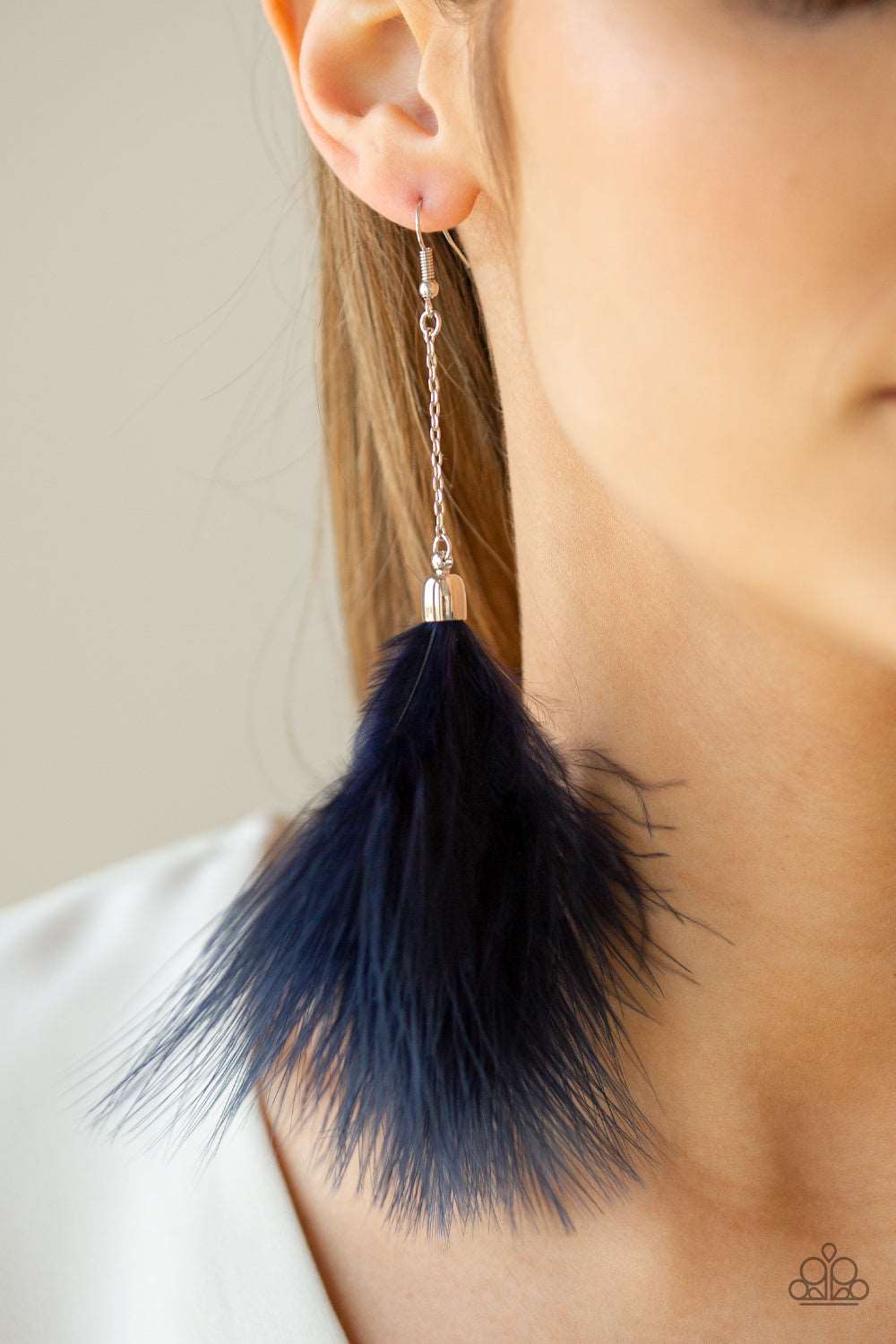 Paparazzi Accessories ✽ Birds of Paradise - Blue Earrings✽Flat Rate Ship $4.50✽