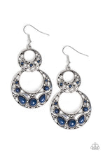 Load image into Gallery viewer, brought✽to✽you✽by✽blingflingbykat✽west-coast-whimsical-blue-earrings✽paparazzi-accessories
