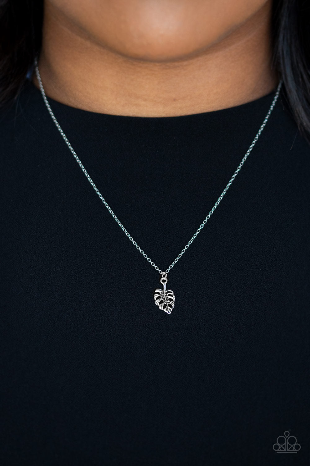Paparazzi Accessories ✽ Palm Tree Retreat - Silver Necklace✽Flat Rate Ship $4.50✽ - Blingflingbykat 