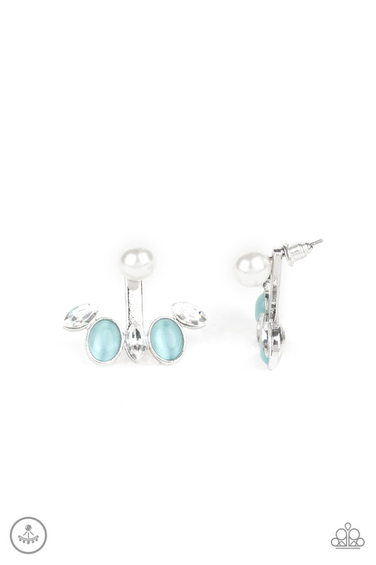 brought✽to✽you✽by✽blingflingbykat✽modern-sophistication-blue-post earrings✽paparazzi-accessories
