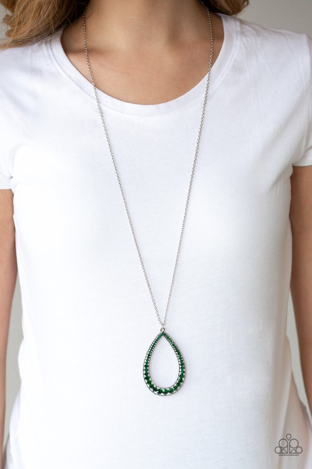 Paparazzi Accessories ❋Big Ticket Twinkle - Green Necklace❋ Flat Rate Ship $4.50❋