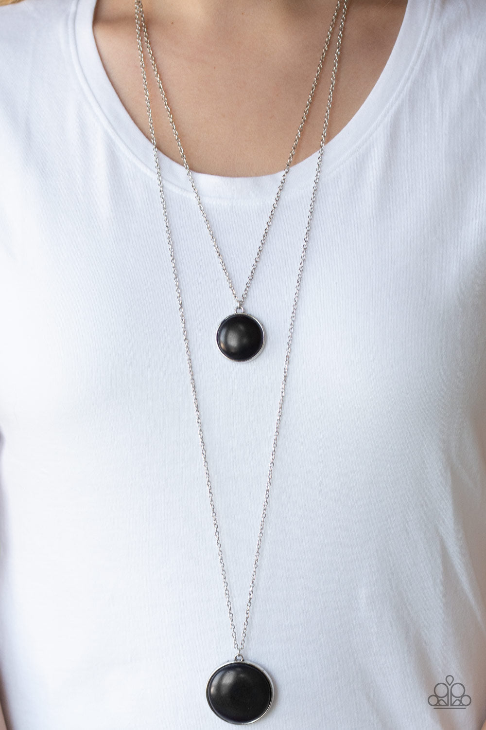 Paparazzi Accessories ✽ Desert Medallions - Black Necklace✽Flat Rate Ship $4.50✽