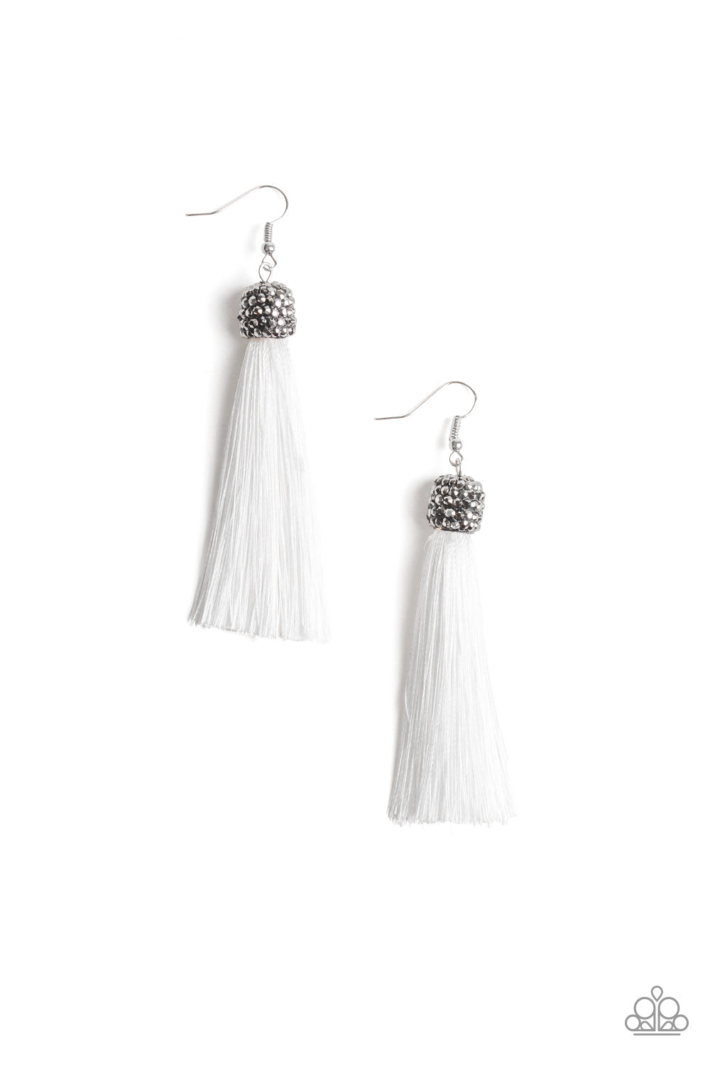 brought✽to✽you✽by✽blingflingbykat✽make-room-for-plume-white-earrings✽paparazzi-accessories