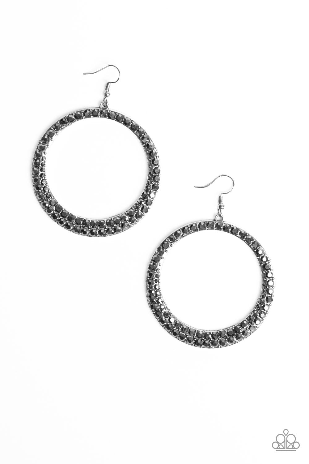 brought✽to✽you✽by✽blingflingbykat✽so-demanding-silver-earrings✽paparazzi-accessories