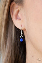 Load image into Gallery viewer, Paparazzi Accessories ✽ Because Of The Brave - Blue Necklace✽Flat Rate Ship $4.50✽
