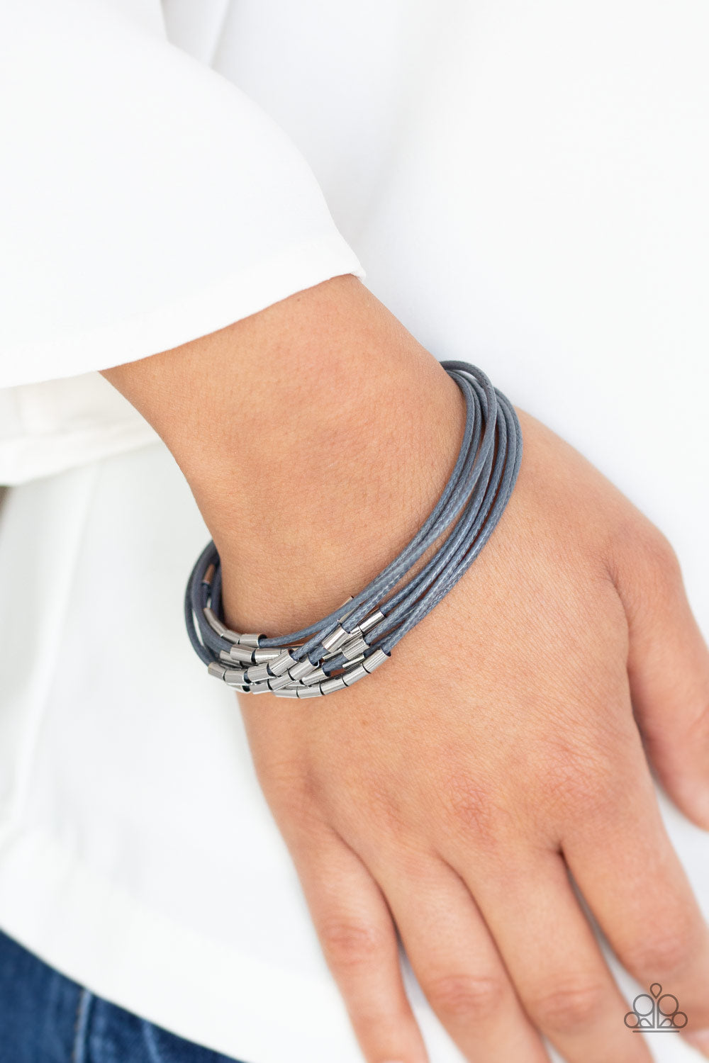 Paparazzi Accessories ✽ Lay Low - Silver Bracelet✽Flat Rate Ship $4.50✽