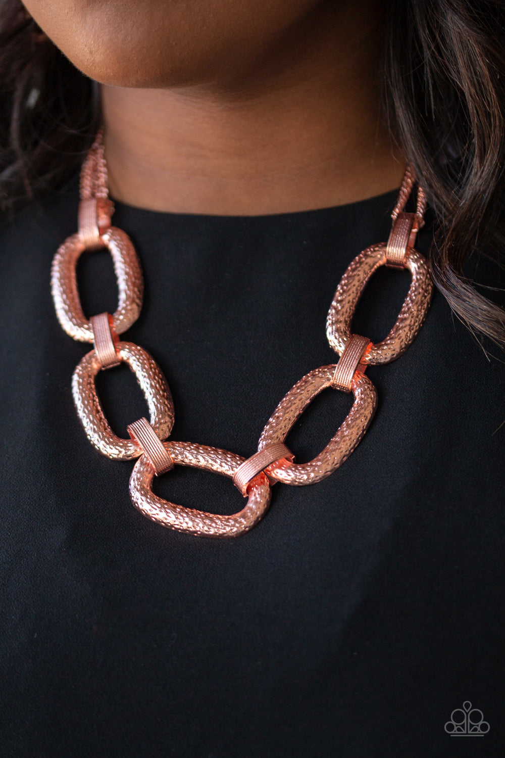 Paparazzi Accessories ✽ Take Charge - Copper Necklace✽Flat Rate Ship $4.50✽
