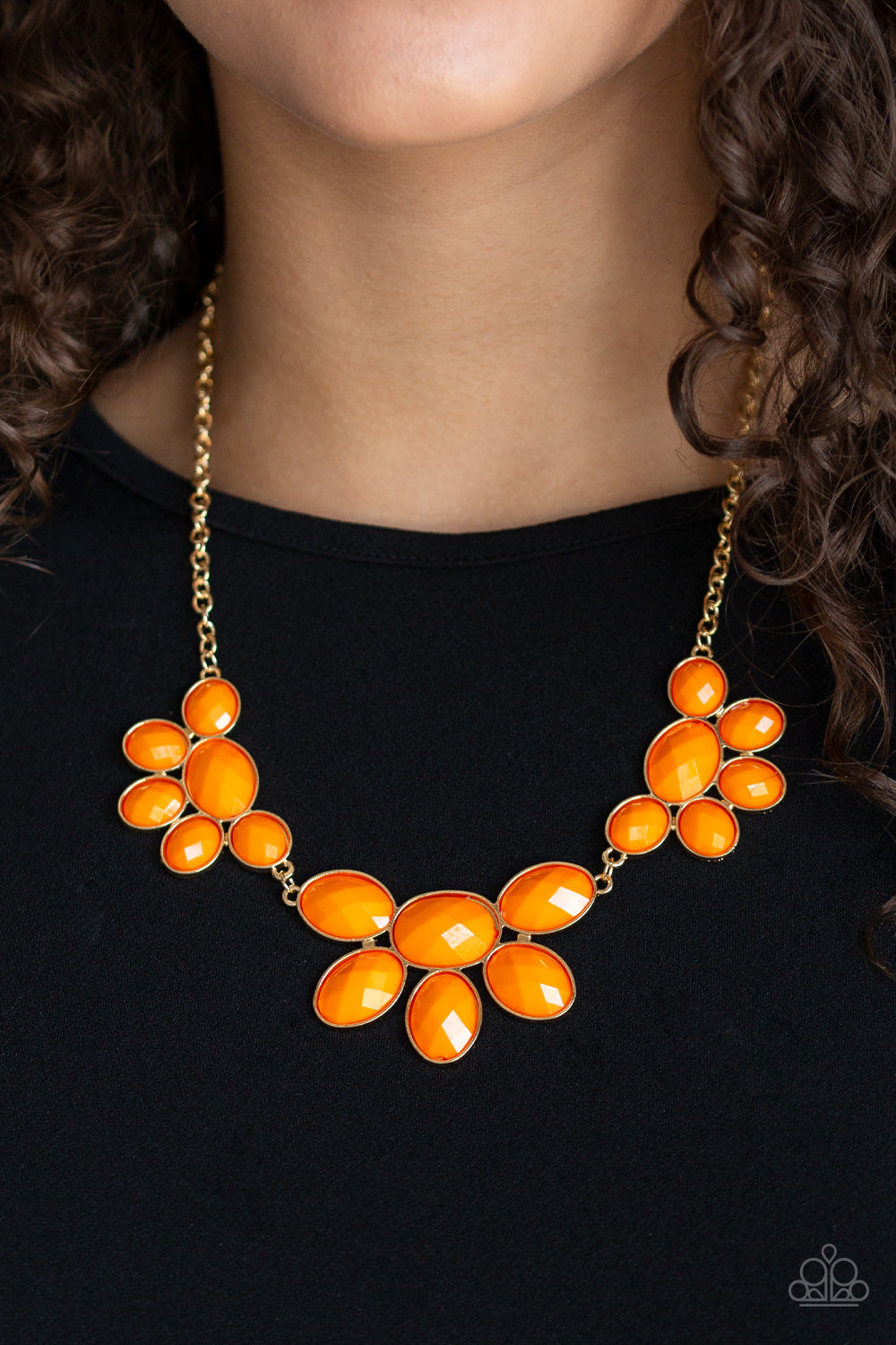 Paparazzi Accessories ✽ Flair Affair - Orange Necklace✽Flat Rate Ship $4.50✽