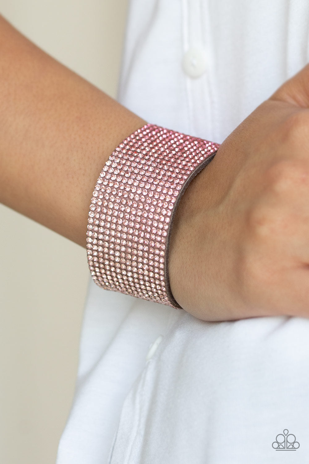 Paparazzi Accessories ✽ Fade Out - Pink Bracelet✽Flat Rate Ship $4.50✽
