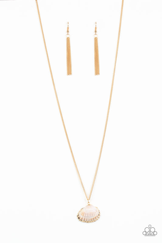 brought✽to✽you✽by✽blingflingbykat✽show-and-shell-gold-necklace✽paparazzi-accessories