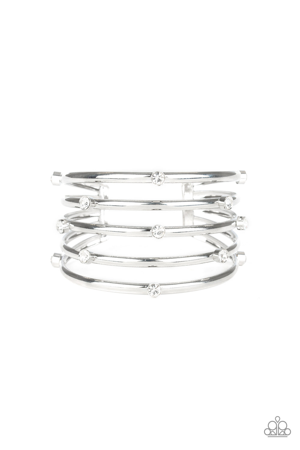 brought✽to✽you✽by✽blingflingbykat✽sugarlicious-sparkle-white-bracelet✽paparazzi-accessories