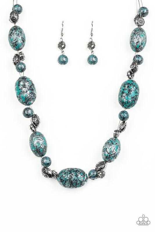 brought✽to✽you✽by✽blingflingbykat✽gatherer-glamour-blue-necklace✽paparazzi-accessories