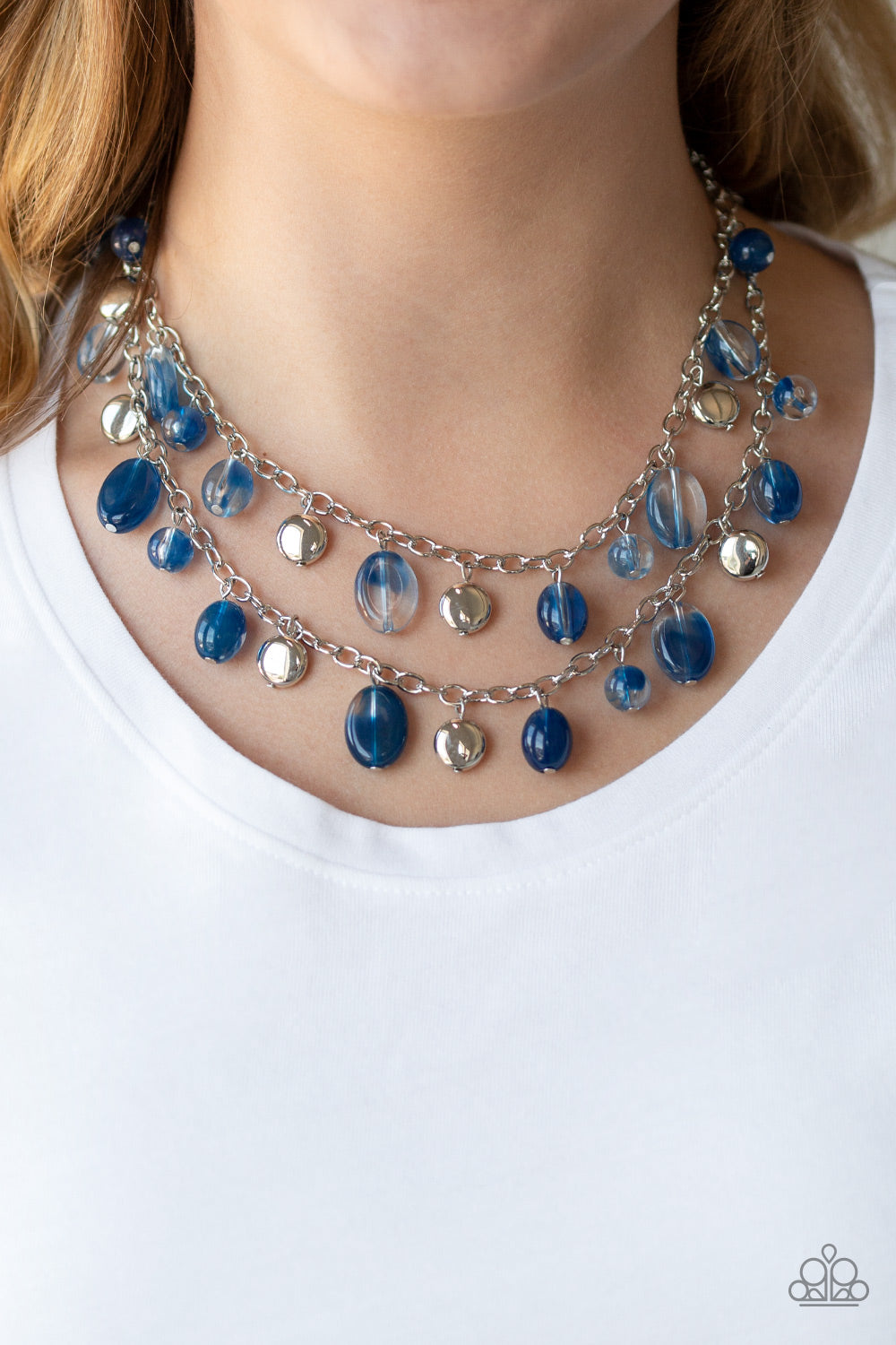 Paparazzi Accessories ✽ Rainbow Shine - Blue Necklace✽Flat Rate Ship $4.50✽