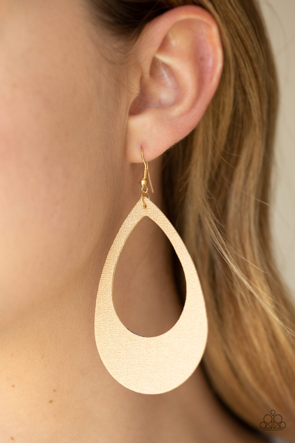 Paparazzi Accessories ✽ What a Natural - Gold Earrings✽Flat Rate Ship $4.50✽