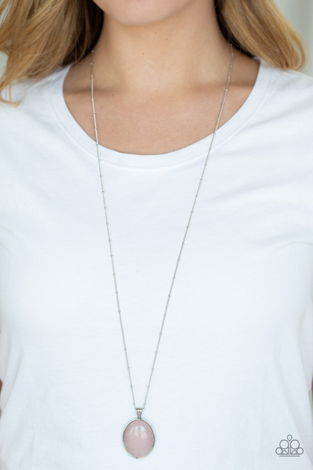 Paparazzi Accessories ✽ Peaceful Glow - Pink Necklace✽Flat Rate Ship $4.50✽