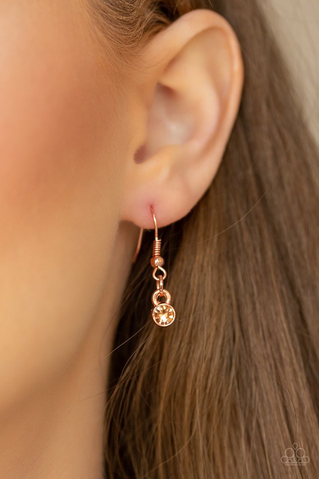 Paparazzi Accessories ✽Bad HEIR Day - Copper Necklace ✽ Flat Rate Ship $4.50?