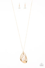 Load image into Gallery viewer, brought✽to✽you✽by✽blingflingbykat✽asymmetrical-bliss-gold-necklace✽paparazzi-accessories
