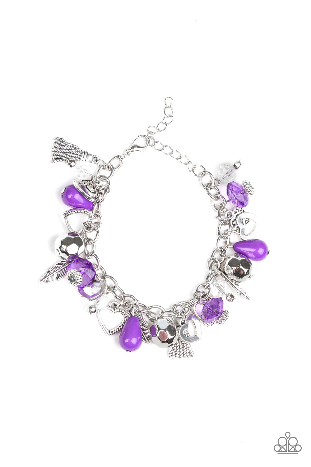 brought✽to✽you✽by✽blingflingbykat✽charmingly-romantic-purple-bracelet✽paparazzi-accessories