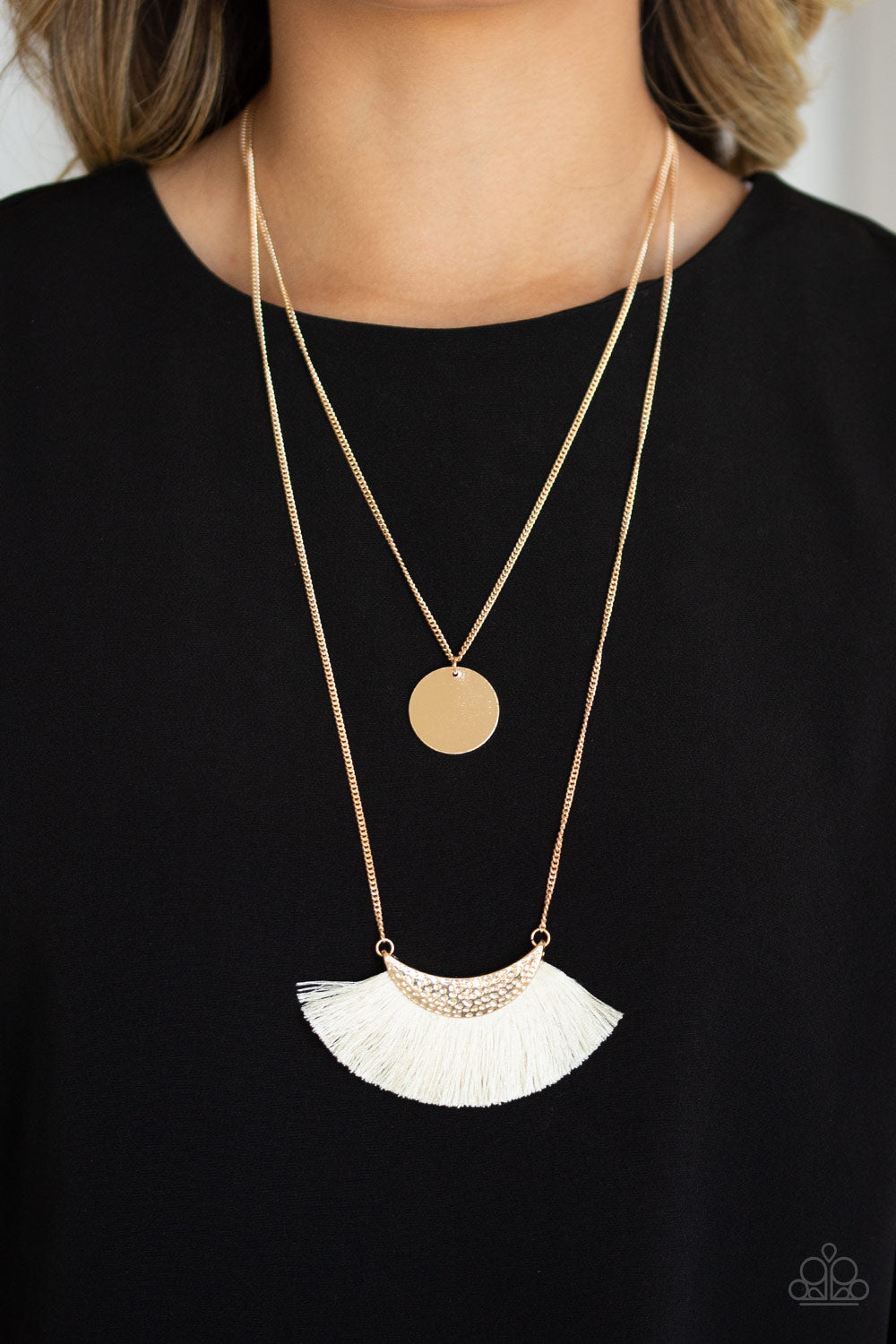 Paparazzi Accessories ✽ Tassel Temptation - Gold Necklace✽Flat Rate Ship $4.50✽