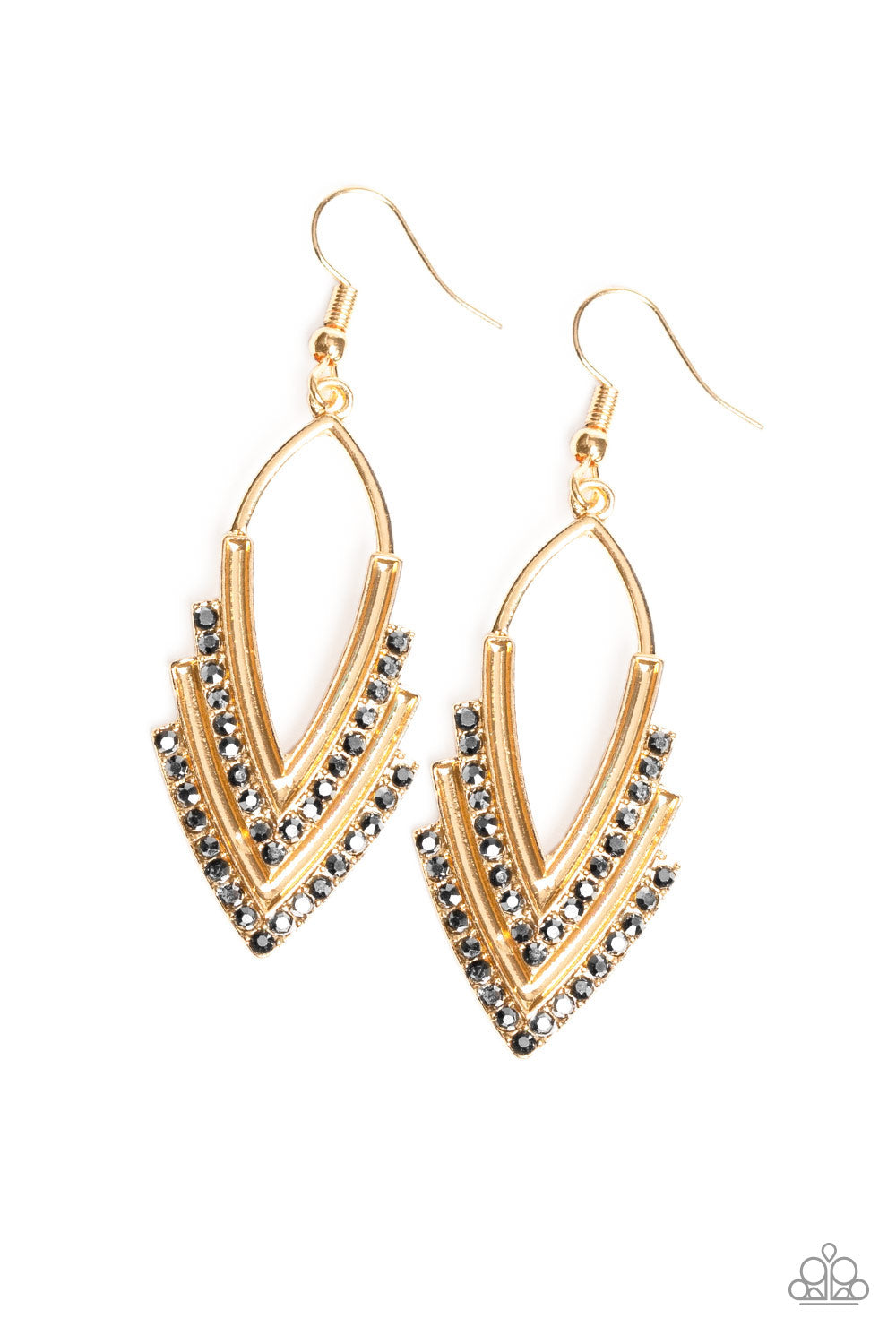 brought✽to✽you✽by✽blingflingbykat✽tour-de-force-gold-earrings✽paparazzi-accessories