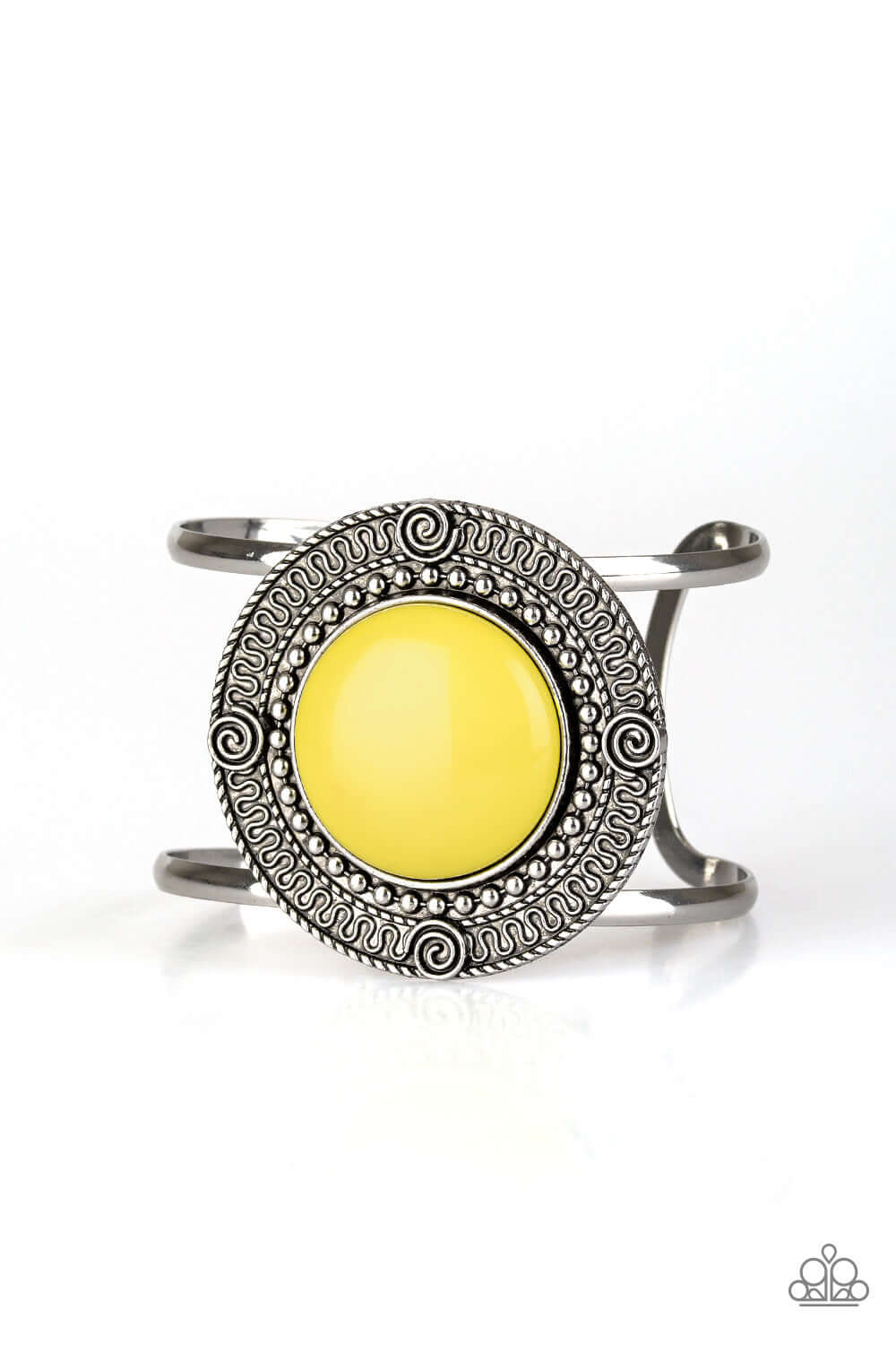 brought✽to✽you✽by✽blingflingbykat✽tribal-pop-yellow-bracelet✽paparazzi-accessories