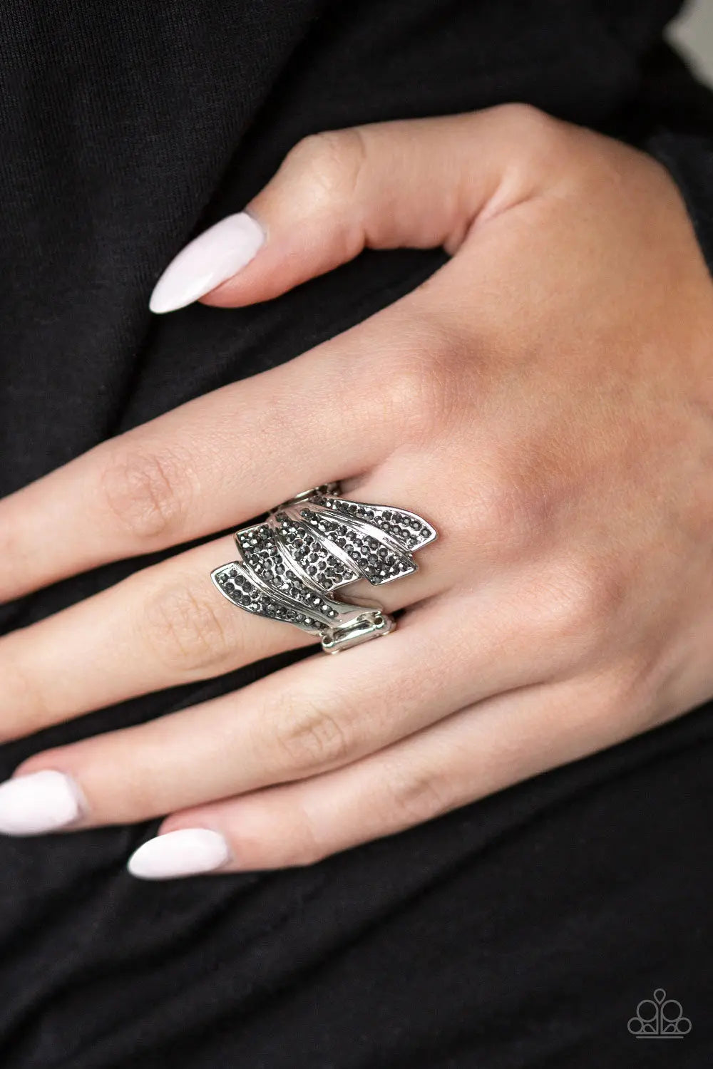 Paparazzi Accessories ✽ Majestically Monte Carlo - Silver Ring✽Flat Rate Ship $4.50✽ - Image #2