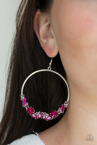 Paparazzi Accessories ✽ Business Casual - Pink Earrings✽Flat Rate Ship $4.50✽