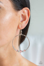 Load image into Gallery viewer, Paparazzi Accessories ✽ Dancing Radiance - Pink Earrings✽Flat Rate Ship $4.50✽
