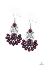 Load image into Gallery viewer, brought✽to✽you✽by✽blingflingbykat✽paradise-parlor-purple-earrings✽paparazzi-accessories
