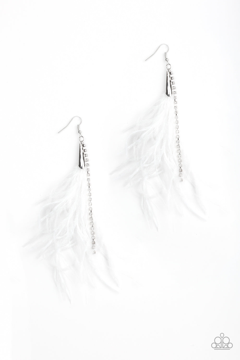 brought✽to✽you✽by✽blingflingbykat✽showstopping-showgirl-white-earrings✽paparazzi-accessories