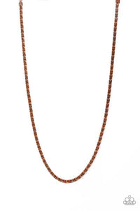 brought-to-you-by-blingflingbykat-go-down-fighting-copper-mens necklace-paparazzi-accessories-