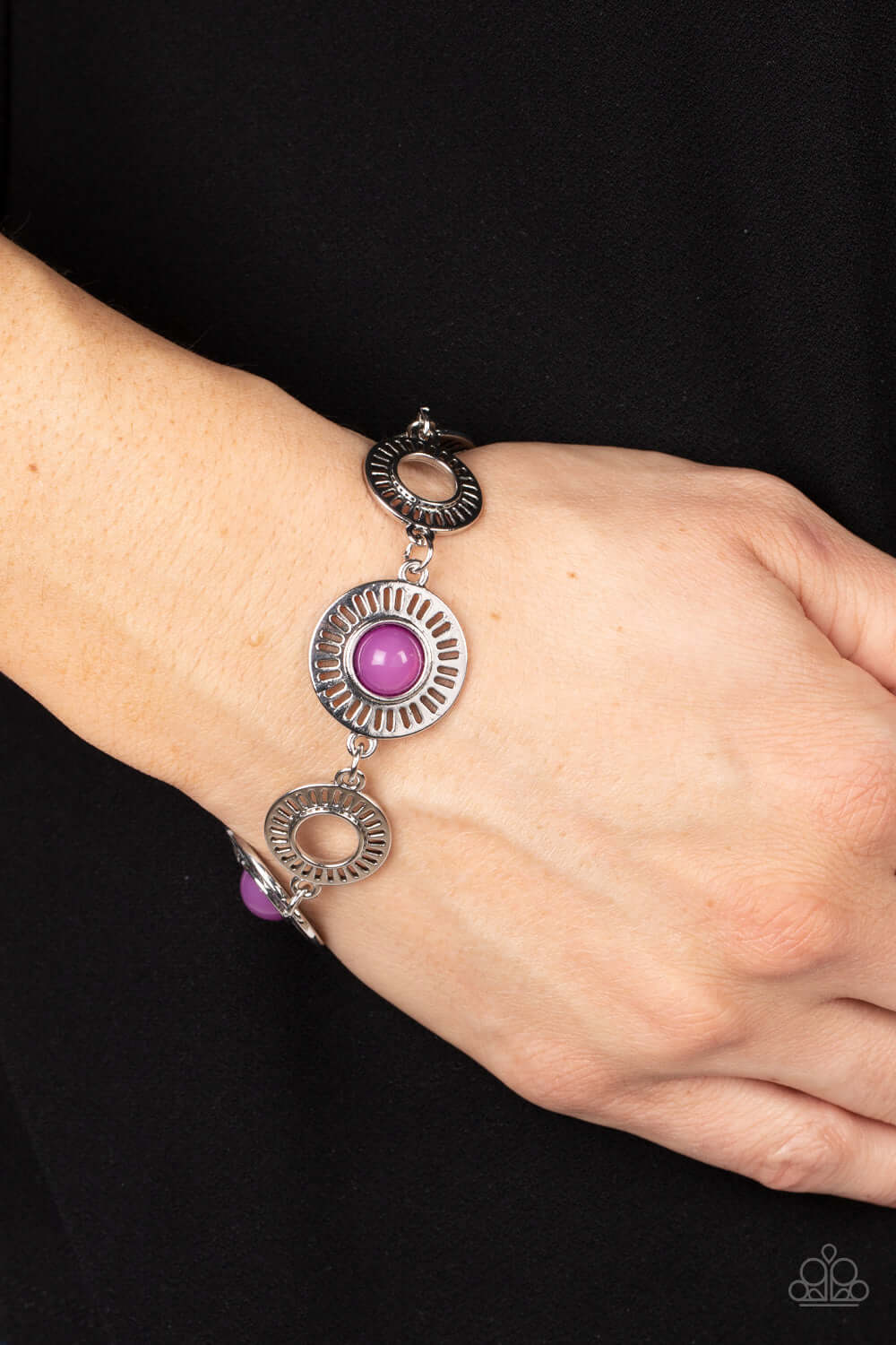 Paparazzi Accessories ❋Coastal Charmer - Purple Bracelet❋ Flat Rate Ship $4.50❋ - Image #2