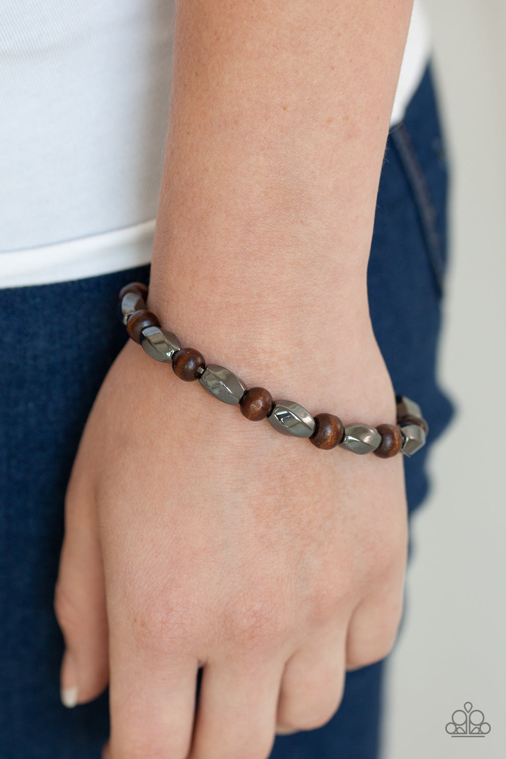 Paparazzi Accessories ✽ Resilient - Brown Bracelet✽Flat Rate Ship $4.50✽