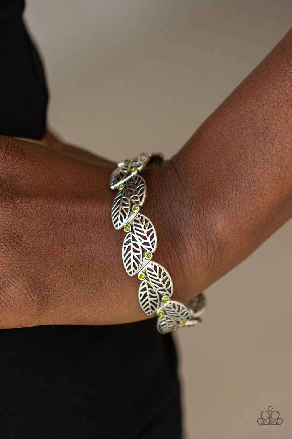 Paparazzi Accessories ✽ Fall Flair - Green Bracelet✽Flat Rate Ship $4.50✽